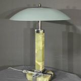 Onyx and chrome lamp, art deco – 1930