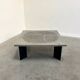 Heinz Lilienthal etched stainless steel coffee table, 1970s