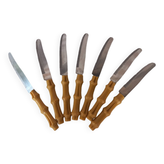 Set of 7 vintage knives