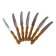 Set of 7 vintage knives