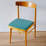 Mid century miroslav navratil dining chairs for thonet/ton