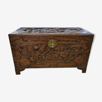 Japanese camphor travel chest