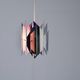 Tivoli Pendant Lamp by Simon Henningsen for Lyfa. Denmark 1962 (blk)