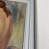 Tableau Albert Genta, femme nue de dos, XXème siècle
