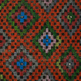 Anatolian handmade kilim rug 283 cm x 218 cm