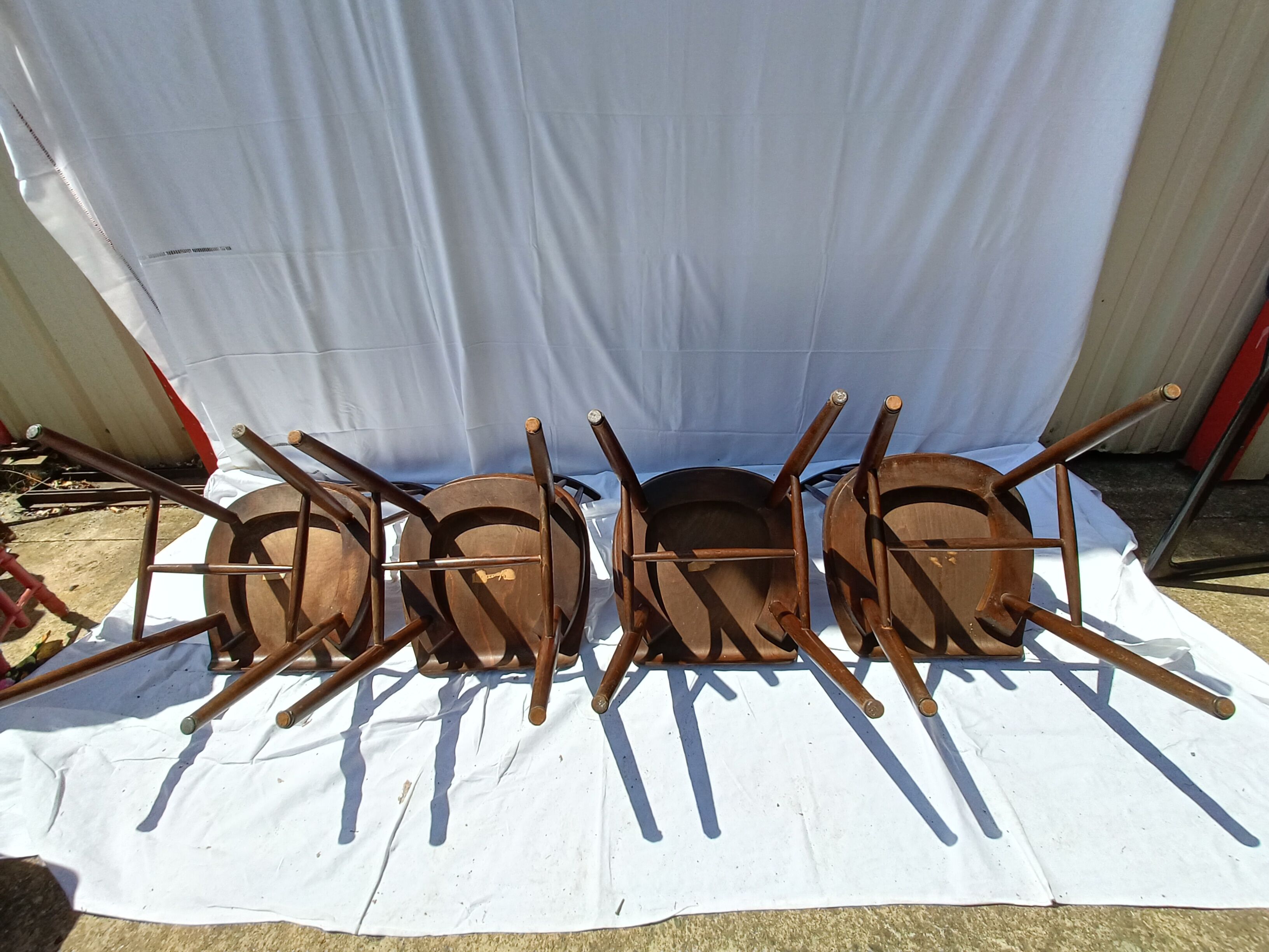 Suite de 4 chaises Fanett d'Ilmari Tapiovaara