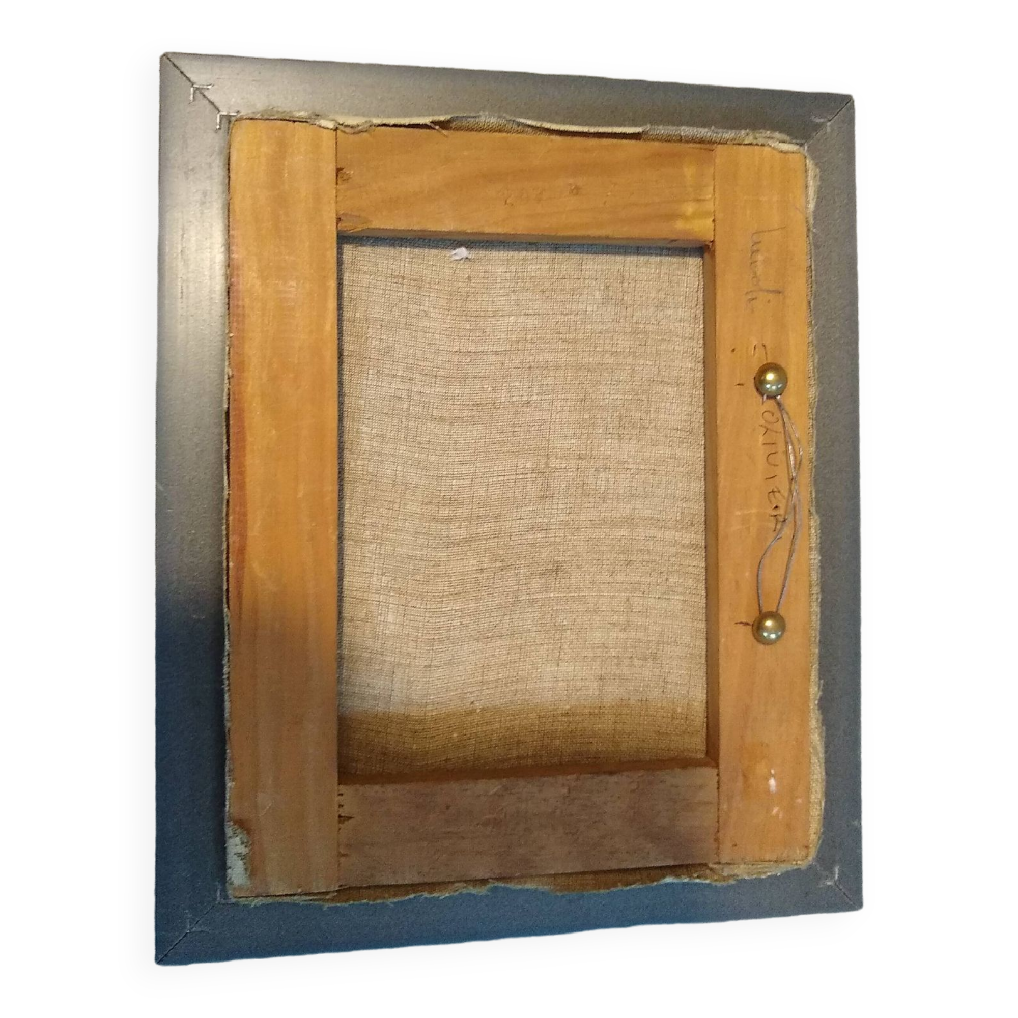 Montmartre hst signed, framed 18 x 23