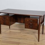 Bureau Mid-Century en Palissandre par Gunnar Nielsen Tibergaard pour Tibergaard, 1960s