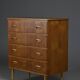 Commode scandinave en teck, années 1960