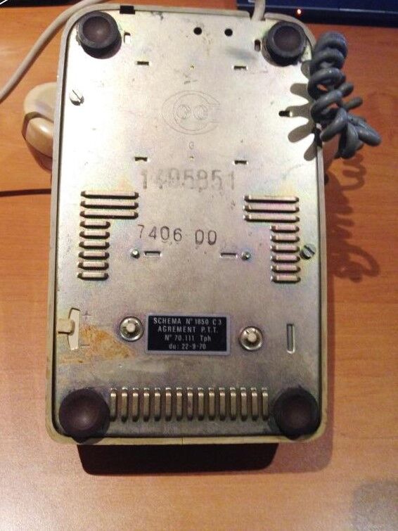 ITT dial phone - Cgct from 1970