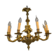 Louis XV style chandelier in bronze