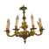 Louis XV style chandelier in bronze