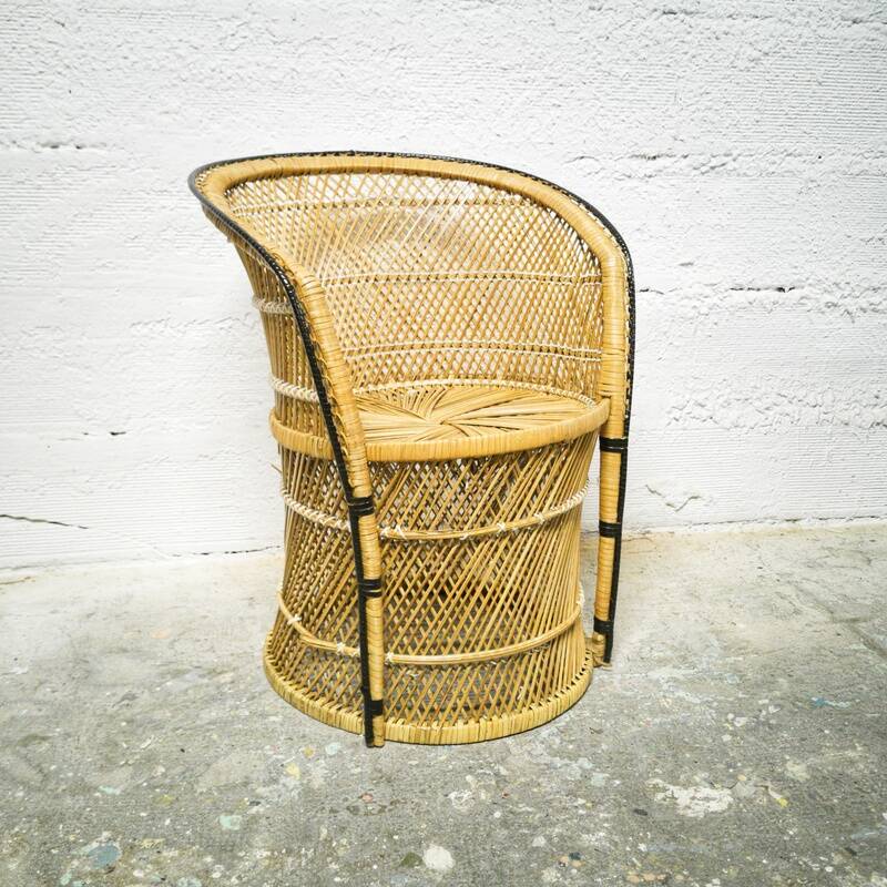 Buri palm armchair