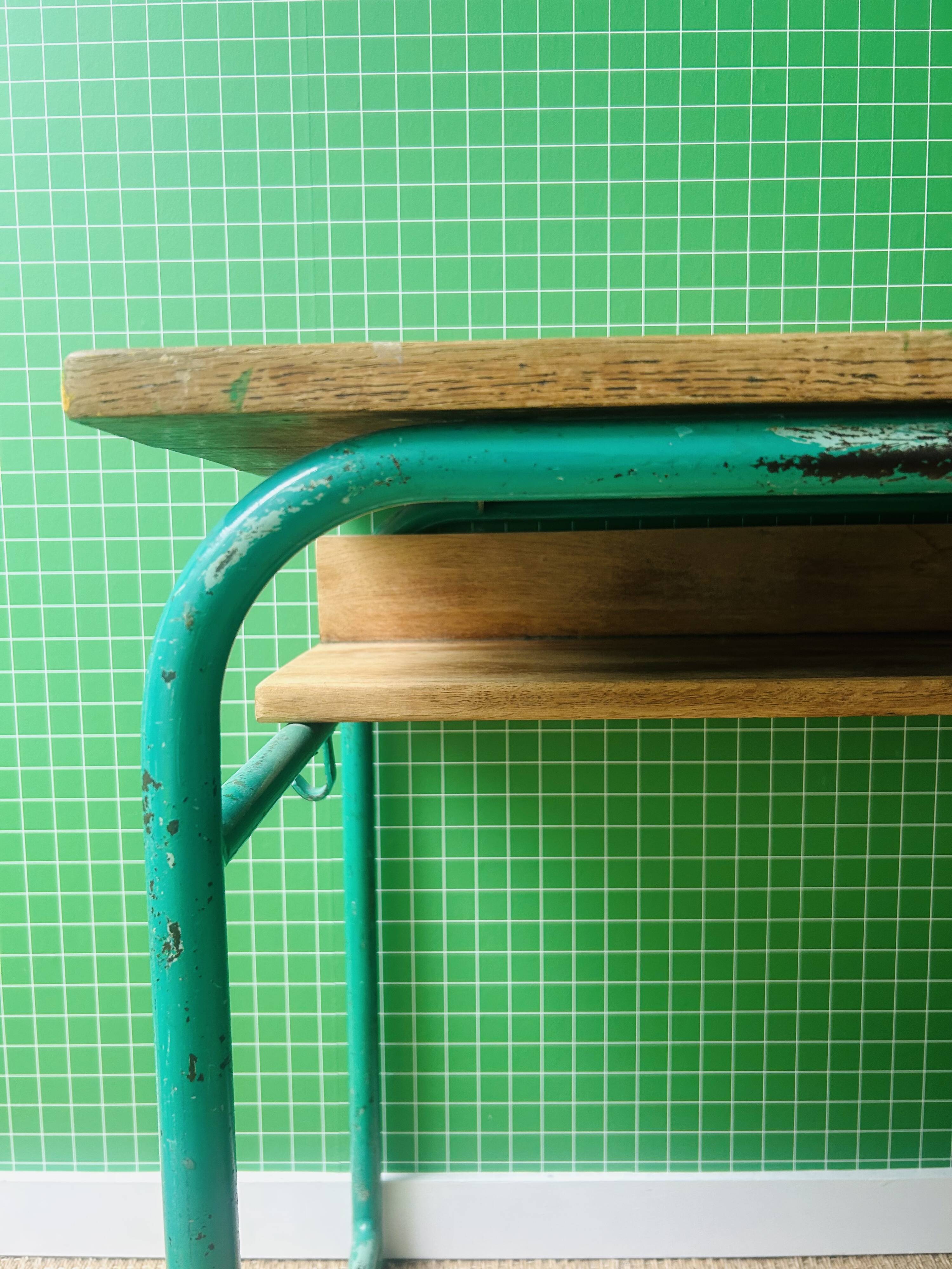 Vintage school desk