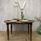 Country-style drop-leaf table