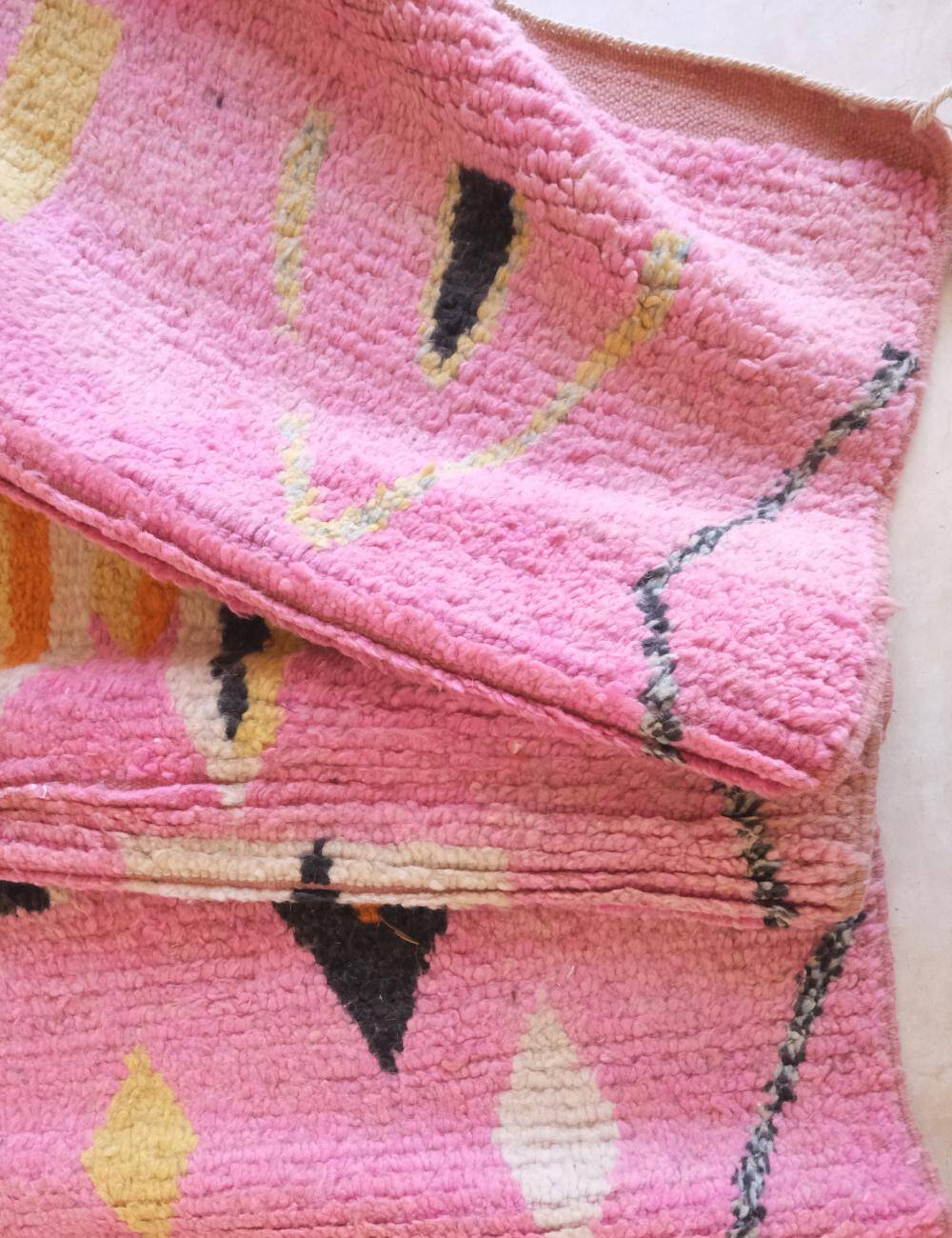 Berber Pink Rug - 180 x 288 cm