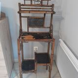 Shelf furniture in lacquered Japanese Chinese bamboo