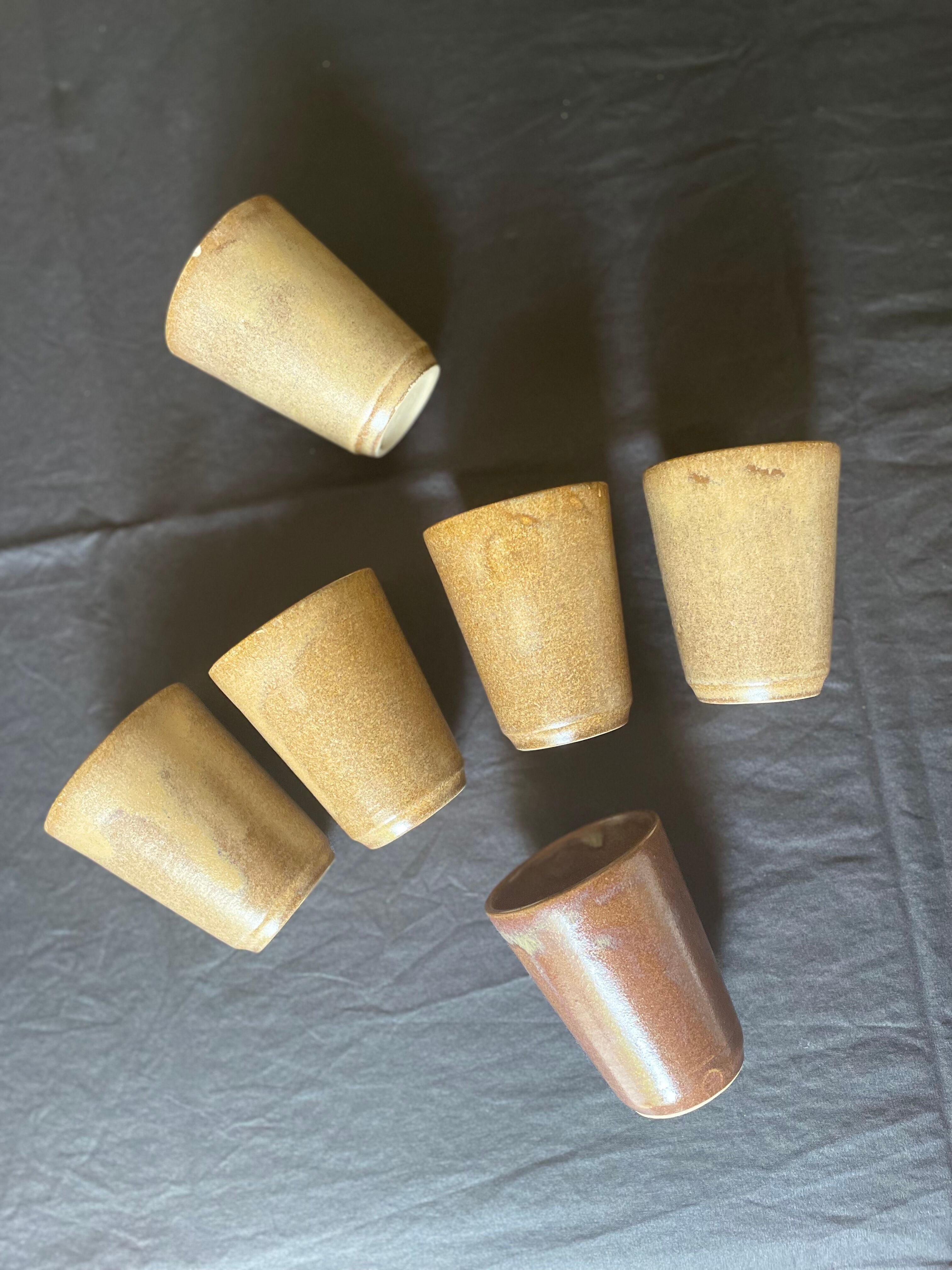 Sandstone mugs