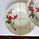 4 vintage Niderviller soup plates, Saumur model 220502