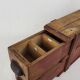 Wooden storage box for cards from the 1920s and 1930s