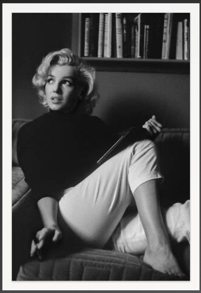 Tirage photographique de Marylin Monroe