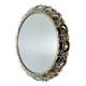 Large Vintage Luxury Crystal Brass Witch Mirror