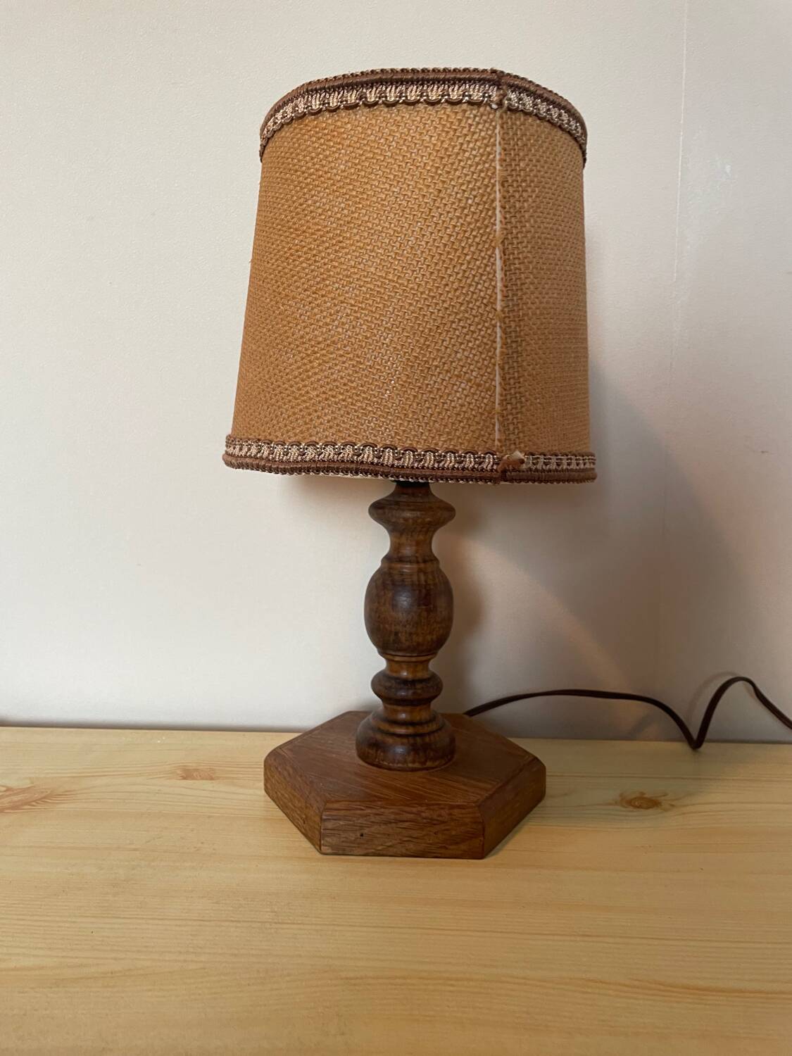 Wooden lamp