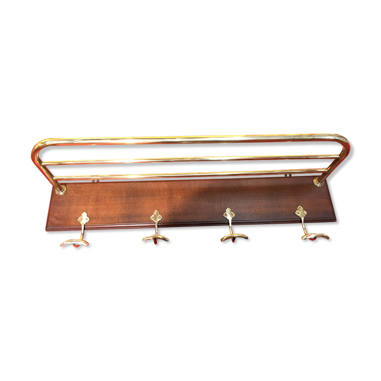 Wearing coats and wall hats