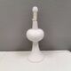 Large and beautiful Italian Table Lamp in white porcelain, estimated 1980s.