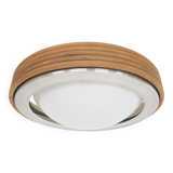 Doria bamboo ceiling light, Germany 1950's