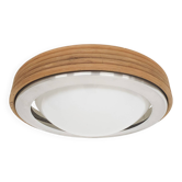Doria bamboo ceiling light, Germany 1950's