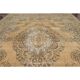 1960s Persian Handmade Wool Cotton Orange Oversized Area Rug 289x387