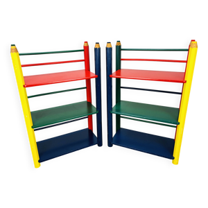 Paire d'étagères crayon - enfants