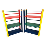 Pair of Pierre Sala pencil shelves for children