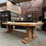 Very large solid oak farmhouse table