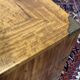 Nautical-style teak writing desk