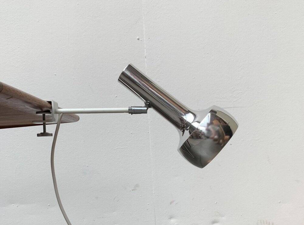 Swiss table lamp from the mid-century space age by SLZ Team for Swisslamps International.