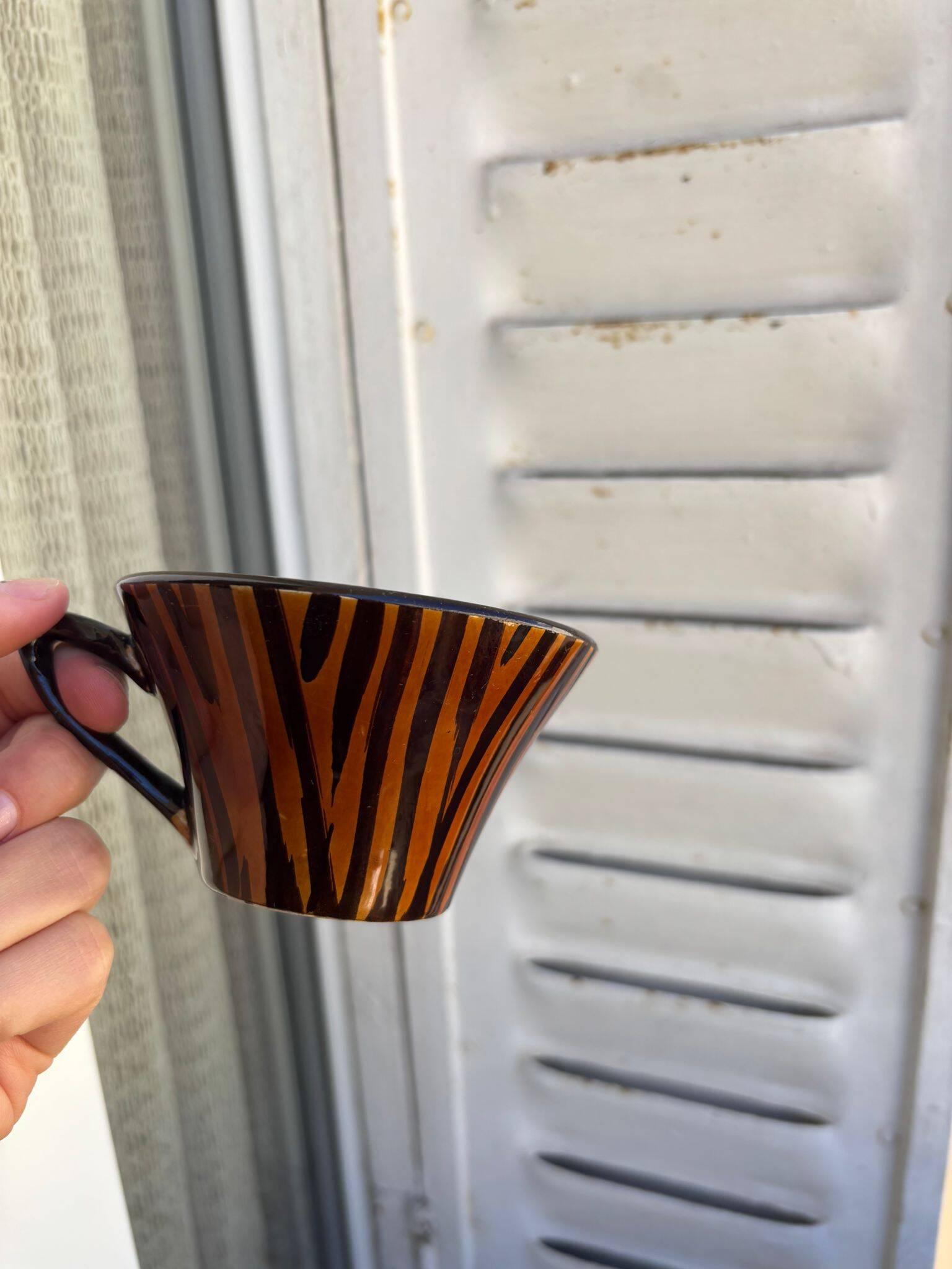 Lot Tasses & Coupelles Sarreguemines Domino