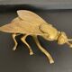 Vintage ashtray 70s bronze fly
