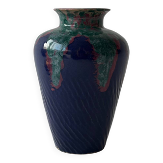 Glazed ceramic vase