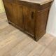 Carved solid wood sideboard