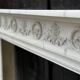 Louis XVI Style Fireplace In Carrara Marble Circa 1880