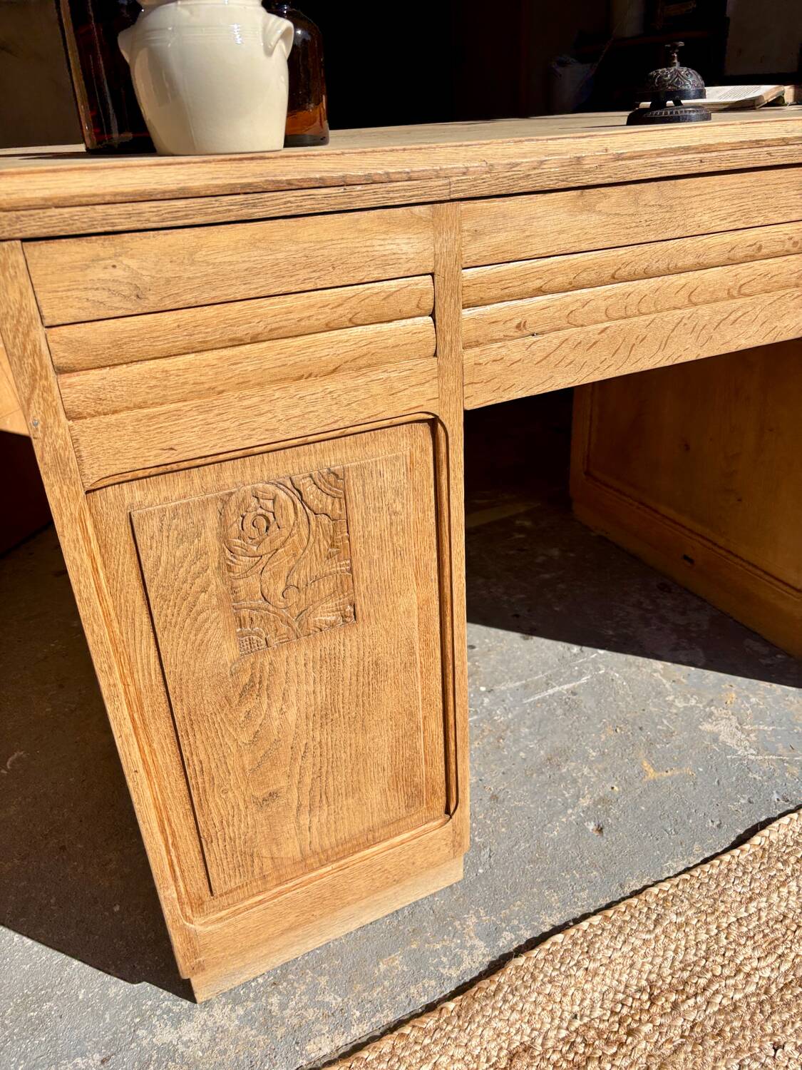 Bureau Art déco en chêne