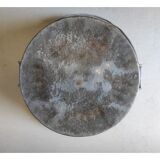 Old vintage retro zinc basin