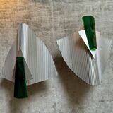 Pair of "trybeca" sconces by bernhard dessecker for ingo maurer, germany 19