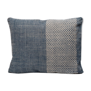 Coussin patakalo bleu 40x50cm