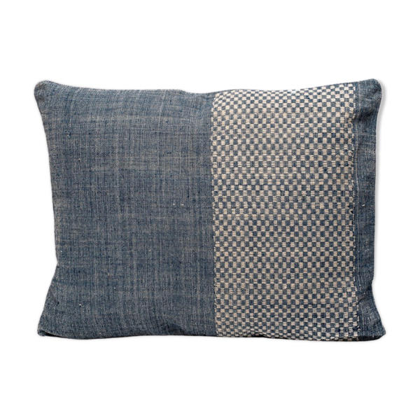 Coussin patakalo bleu 40x50cm — Beyit
