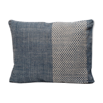 Coussin patakalo bleu 40x50cm