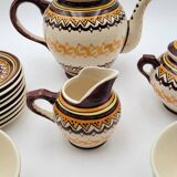 Henriot Quimper Breton coffee service