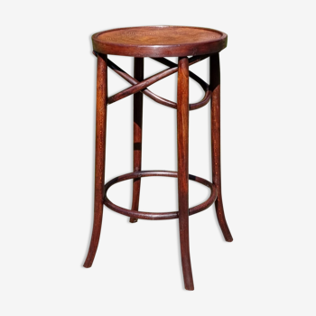 Tabouret bar bistrot Cambier en bois courbé